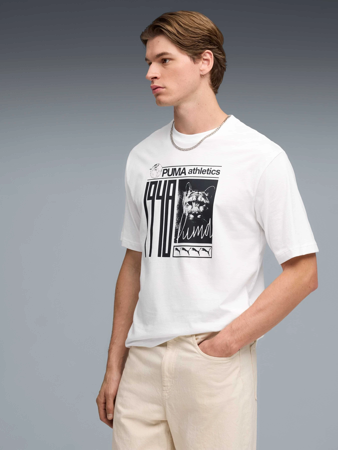 Футболки і поло PUMA Graphic Tee модель 691785 Футболки і поло PUMA Graphic Tee модель 691785 Фото