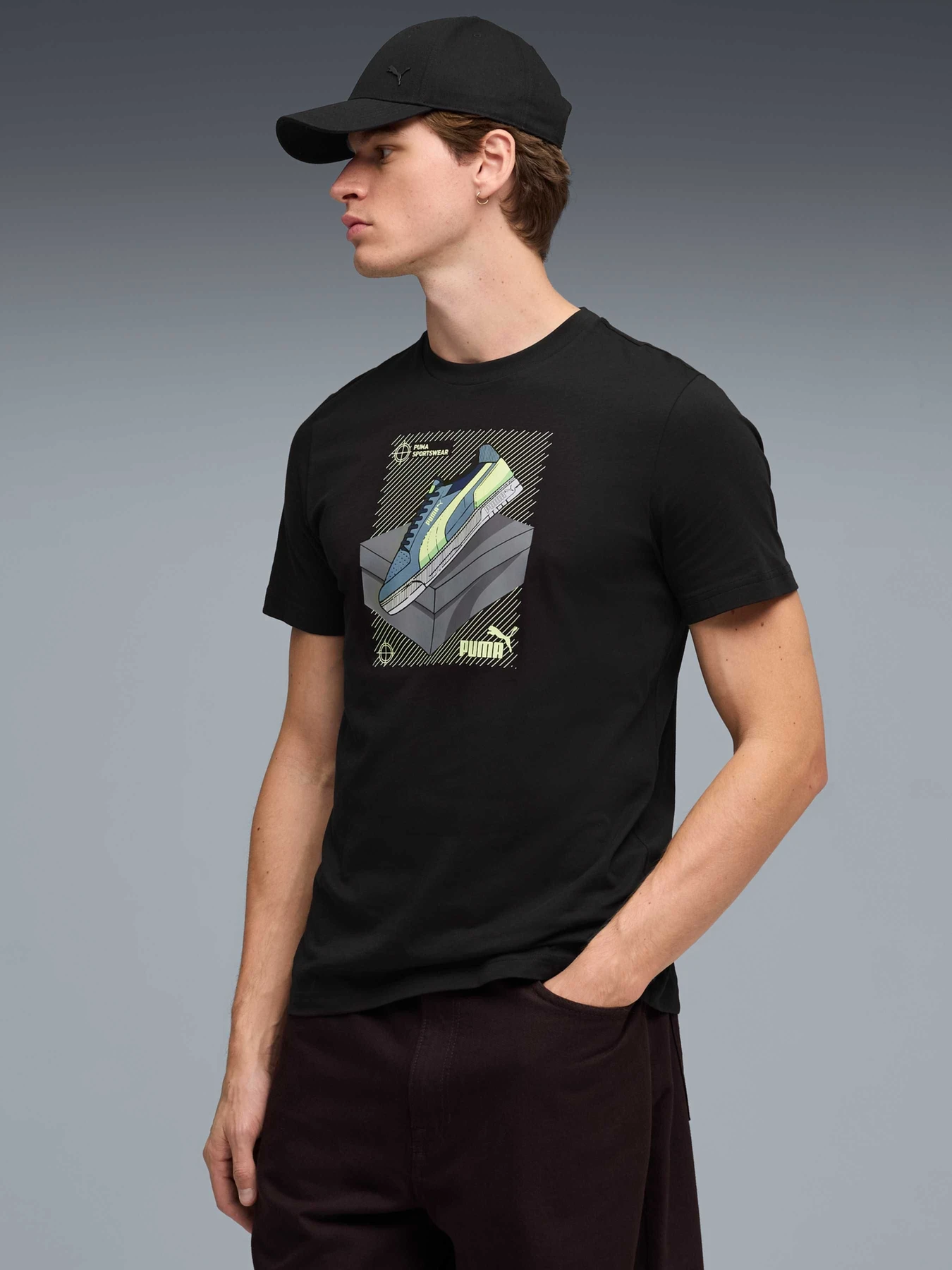 Футболки і поло PUMA Graphic Tee модель 691777 Футболки і поло PUMA Graphic Tee модель 691777 Фото