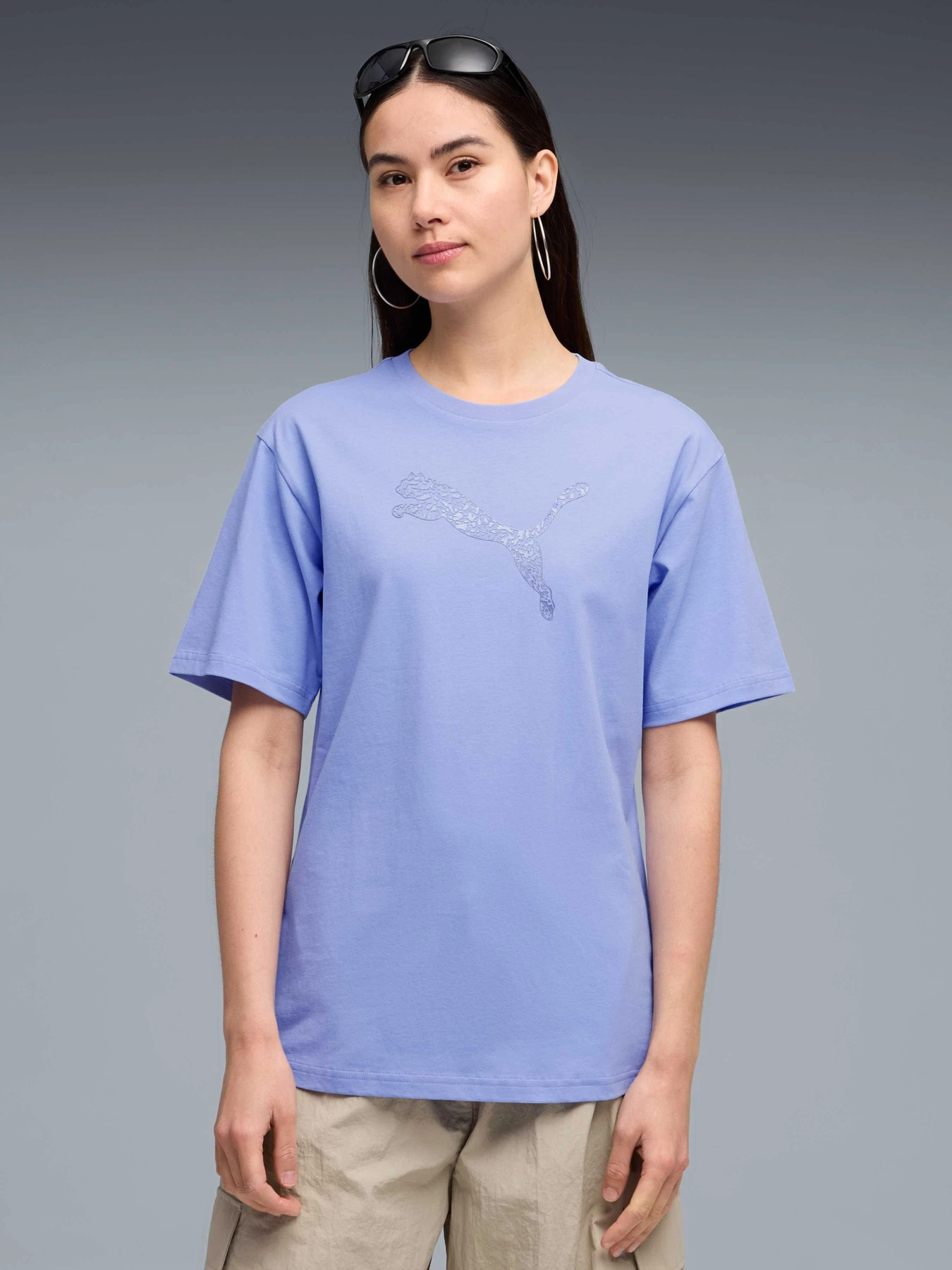 Футболки и поло PUMA Her Graphic Relaxed Tee модель 691884 Футболки и поло PUMA Her Graphic Relaxed Tee модель 691884 Фото