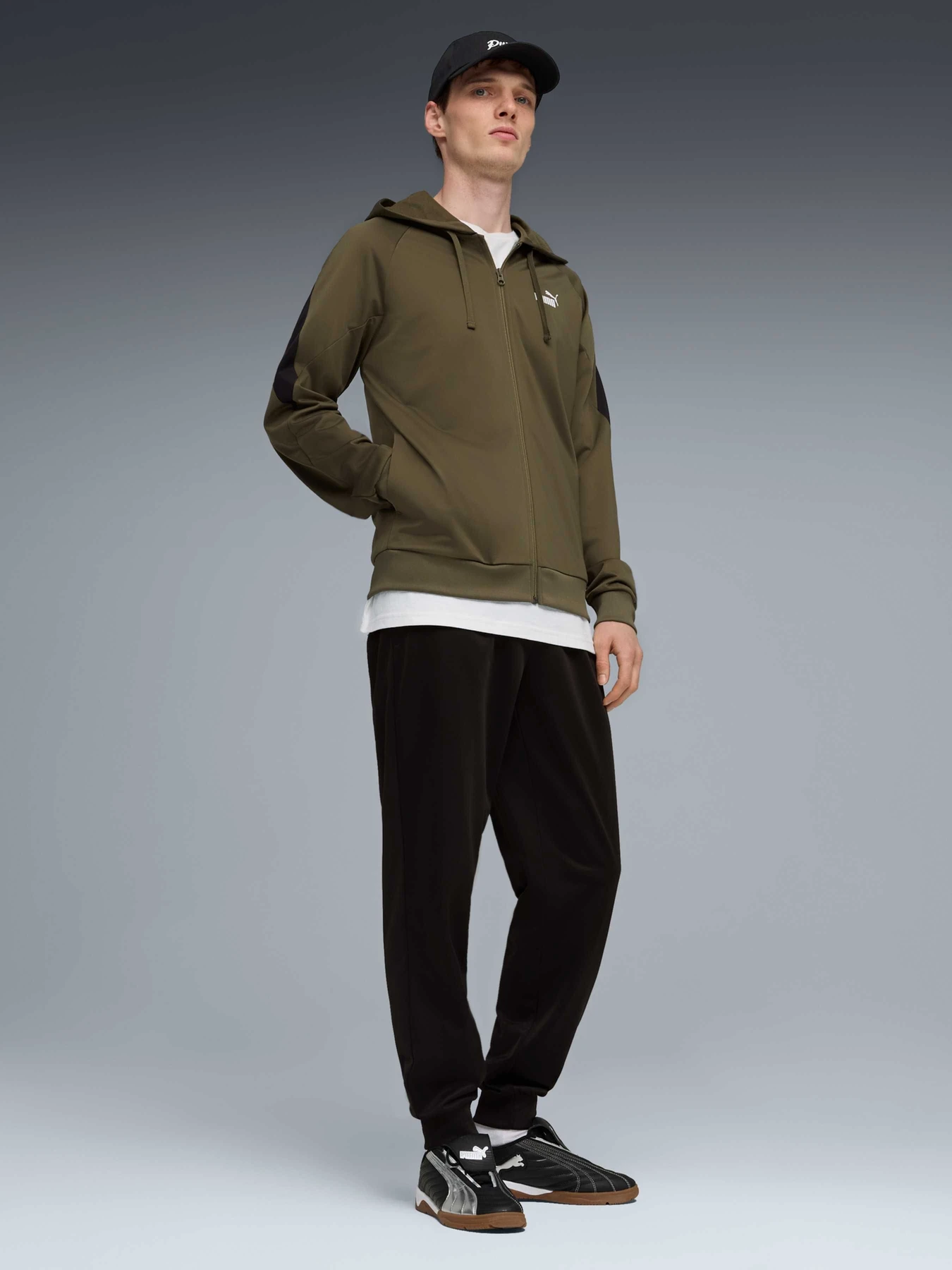 Костюмы PUMA Hooded Poly Suit модель 691768 Костюмы PUMA Hooded Poly Suit модель 691768 Фото
