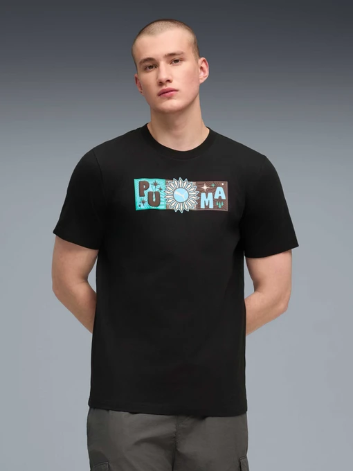 Чоловіча Футболка PUMA Sunset Drive Graphic Tee фото 3