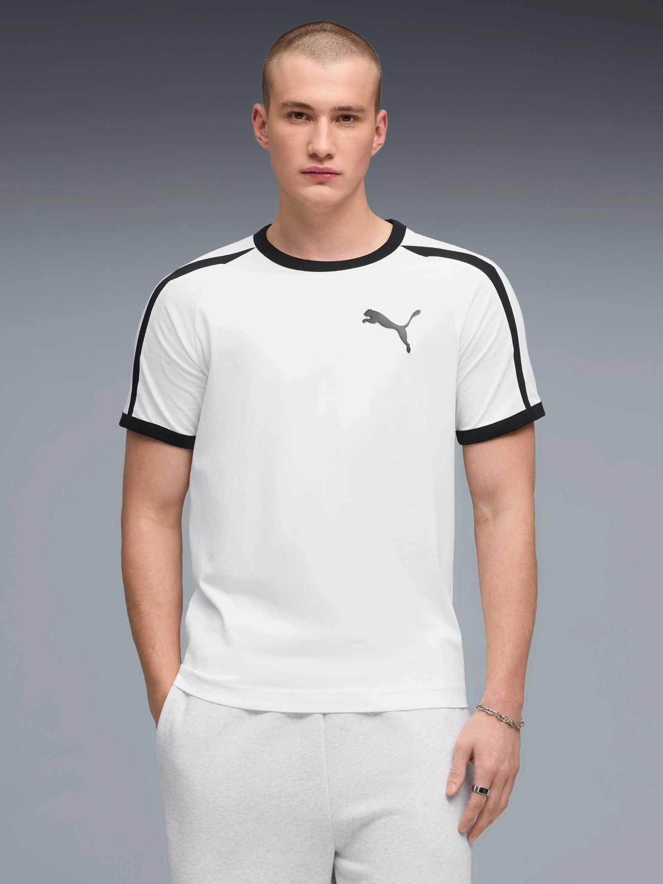 Футболки і поло PUMA T7 Ringer Tee модель 635242 Футболки і поло PUMA T7 Ringer Tee модель 635242 Фото