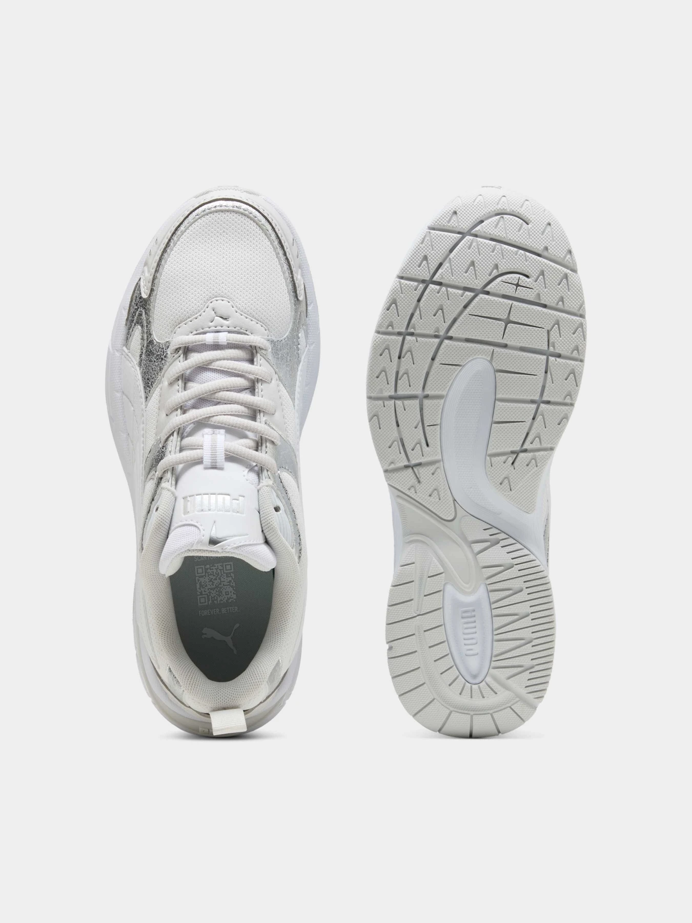 Кроссовки PUMA Mil.tech2000 Metall. Whisper модель 404718 Кроссовки PUMA Mil.tech2000 Metall. Whisper модель 404718 Фото