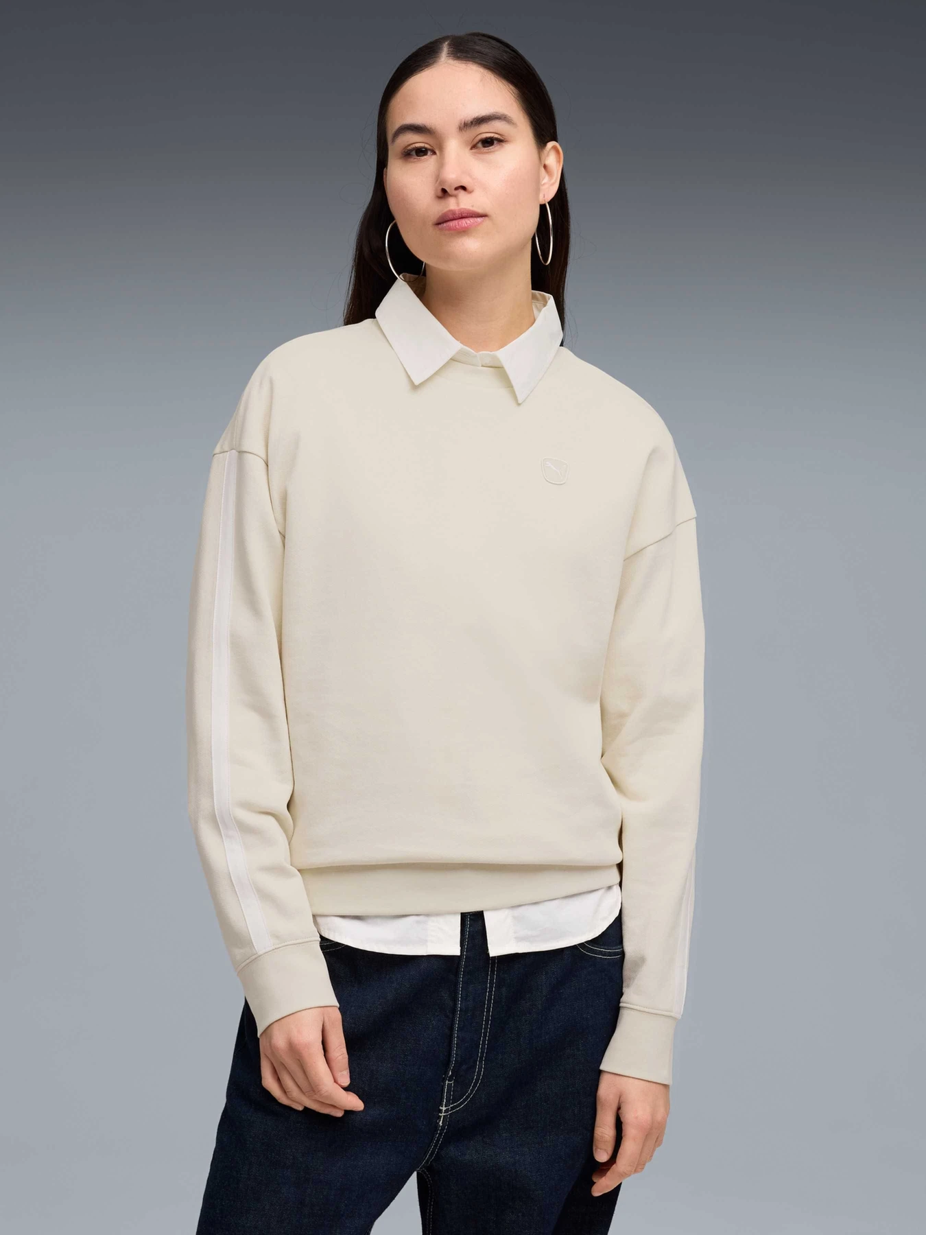 Худи и свитшоты PUMA Ess Elevated Comfort Crew Tr модель 691856 Худи и свитшоты PUMA Ess Elevated Comfort Crew Tr модель 691856 Фото