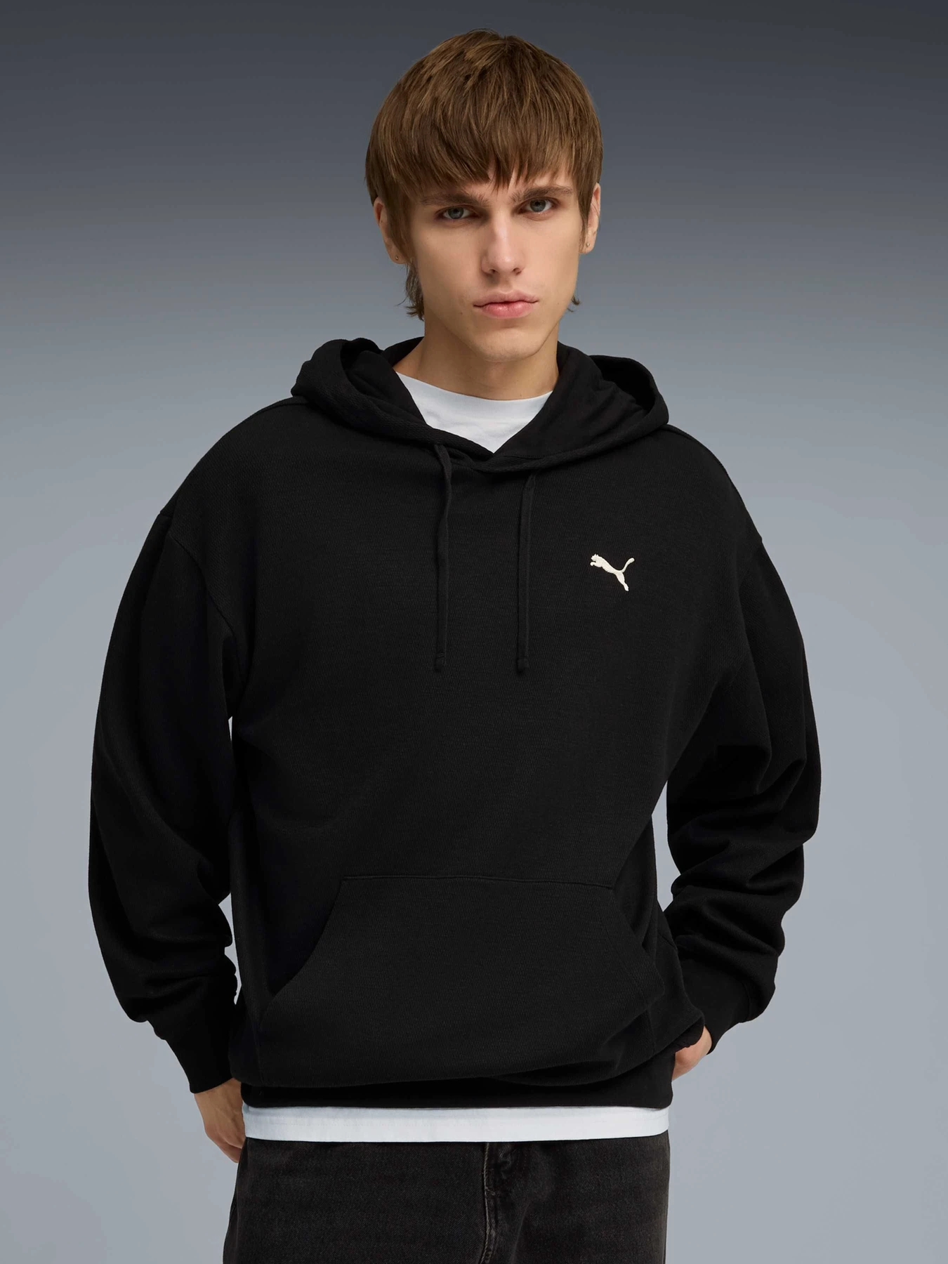Худи и свитшоты PUMA Ess Elevated Relaxed Hoodie модель 692019 Худи и свитшоты PUMA Ess Elevated Relaxed Hoodie модель 692019 Фото