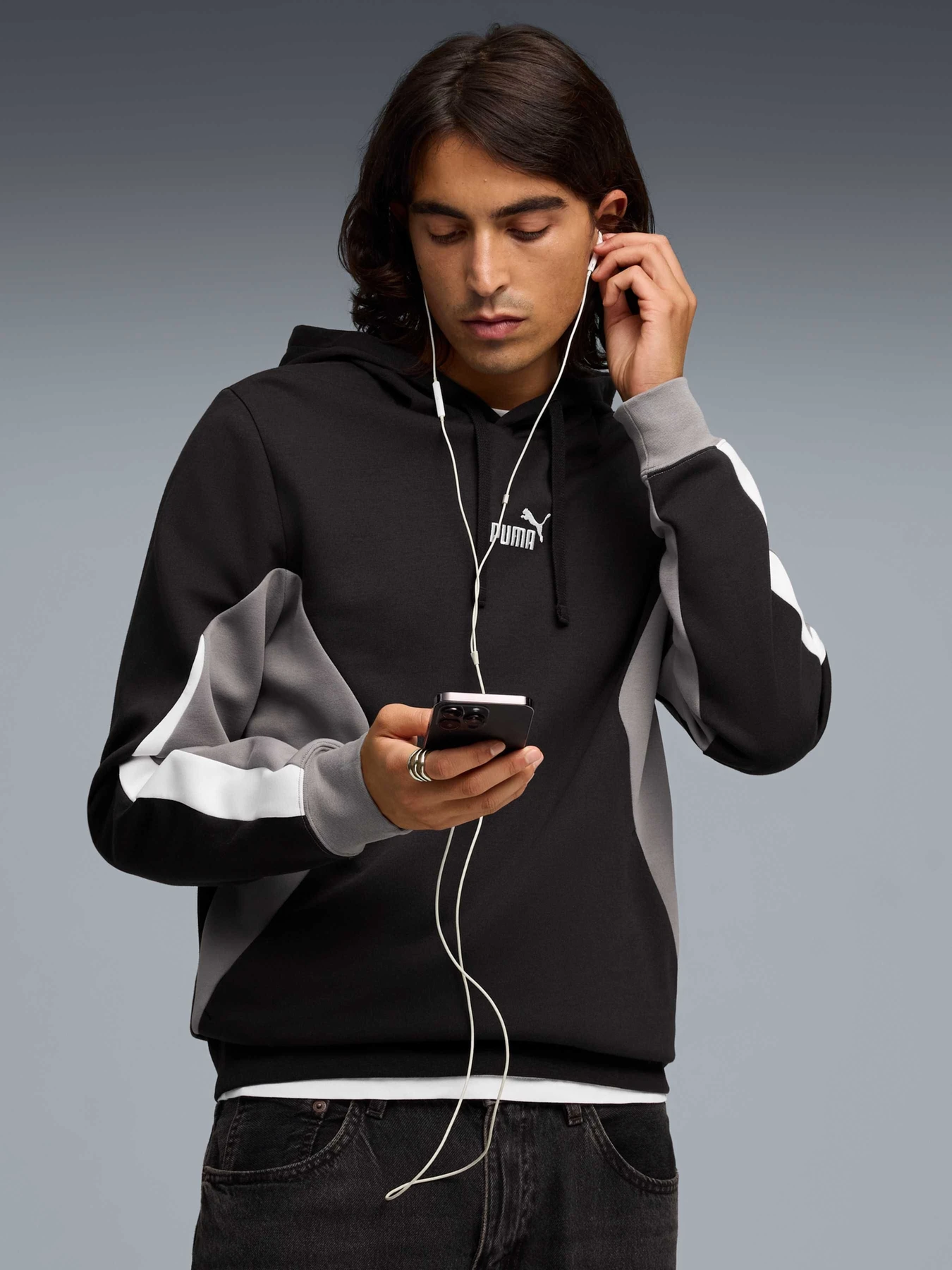 Худи и свитшоты PUMA Ess Block Hoodie модель 692597 Фото