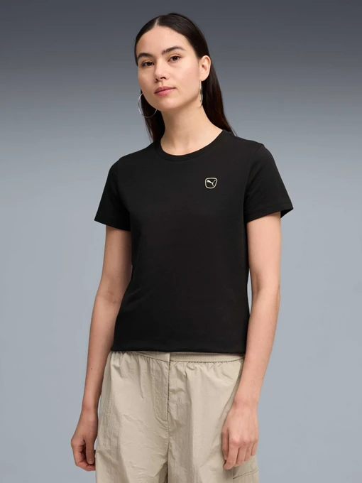 Жіноча Футболка PUMA Ess Elevated Tee фото 3