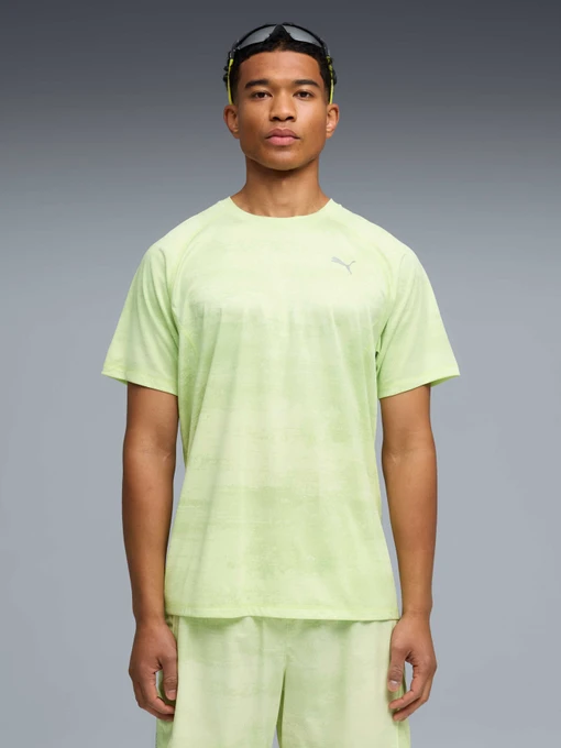 Чоловіча Спортивна футболка PUMA M Run Velocity Aop Tee фото 3