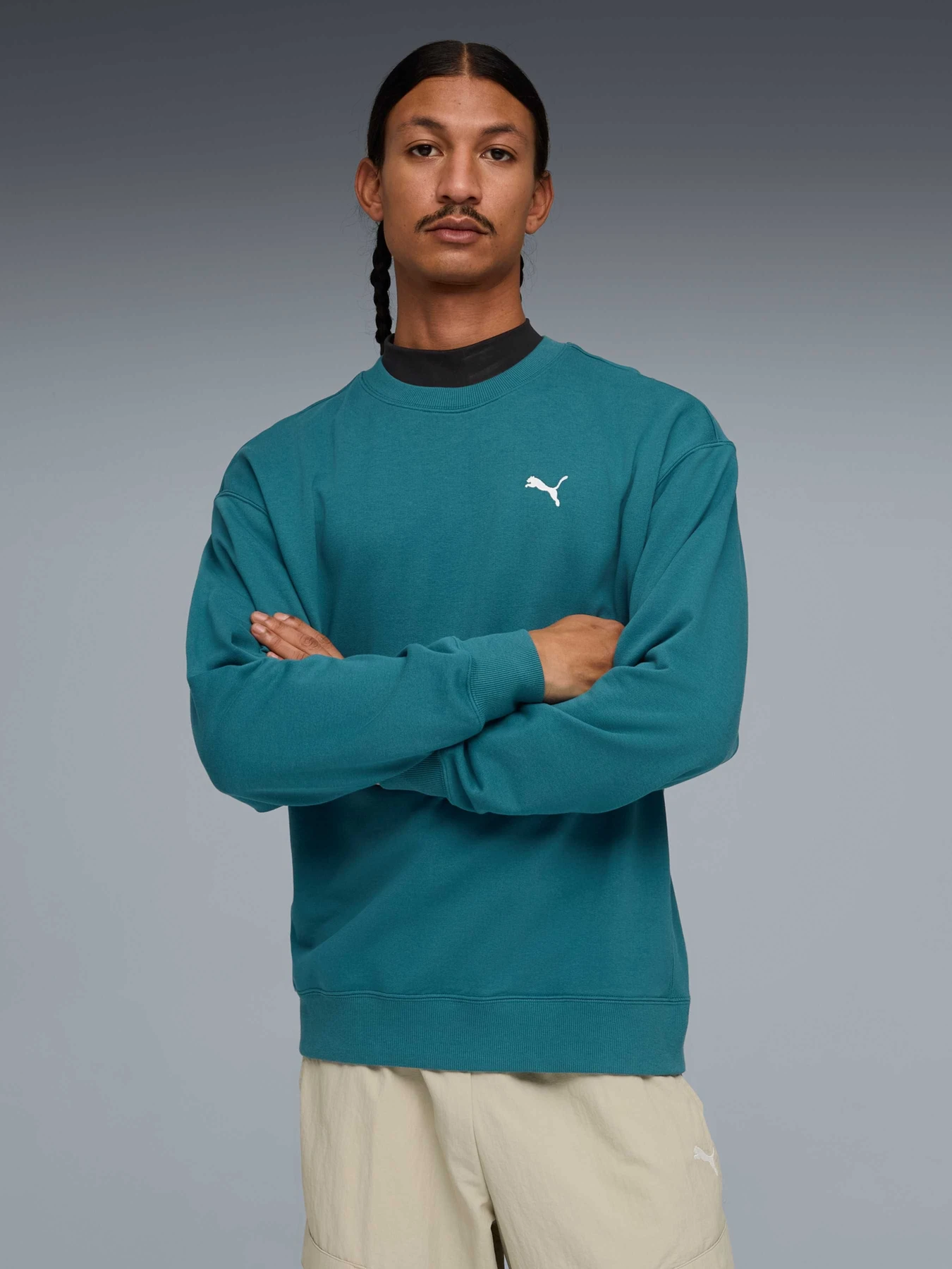 Худи и свитшоты PUMA Wardrobe Ess Relaxed Crew модель 629650 Фото