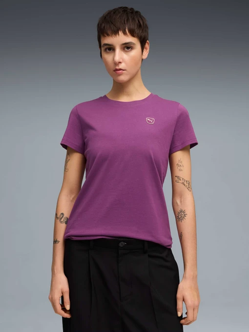 Жіноча Футболка PUMA Ess Elevated Tee фото 3