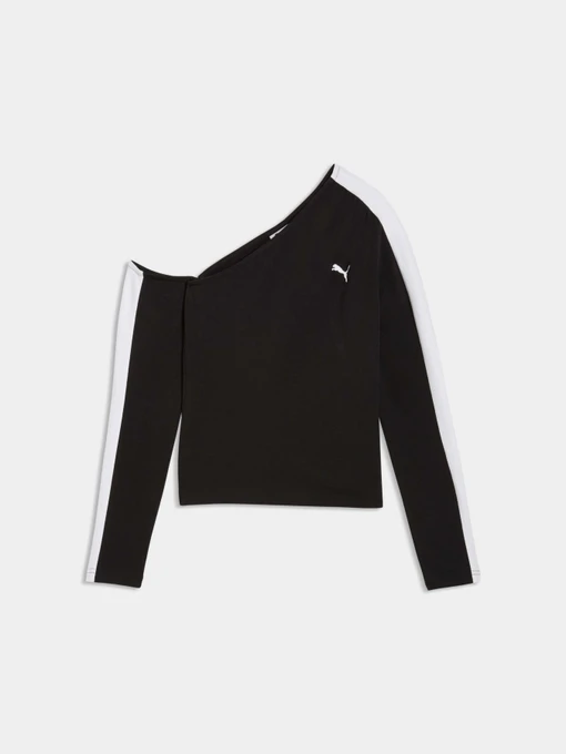 Худі та світшоти PUMA T7 Asymmetric Longsleeve модель 634623 Фото