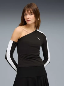 Худи и свитшоты PUMA T7 Asymmetric Longsleeve модель 634623 Фото