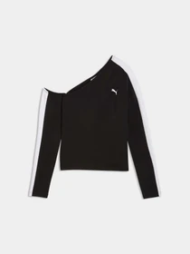 Худі та світшоти PUMA T7 Asymmetric Longsleeve модель 634623 Фото