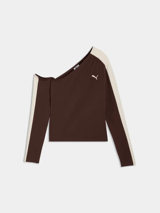 Худі та світшоти PUMA T7 Asymmetric Longsleeve модель 634623 Фото