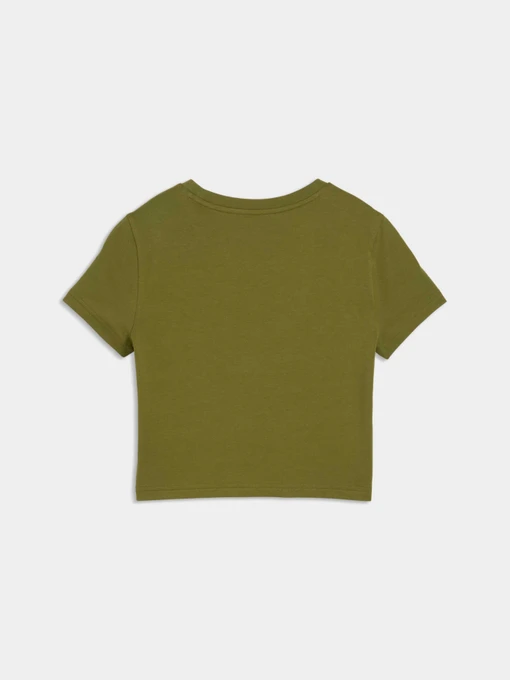 Жіноча Футболка PUMA Wardrobe Ess Baby Tee фото 2