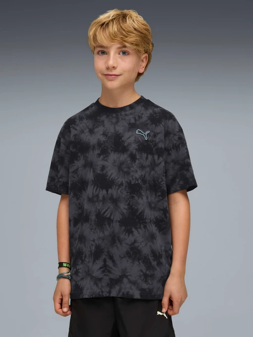 Дитяча Футболка PUMA Ess Relaxed Tie-dye Tee фото 3