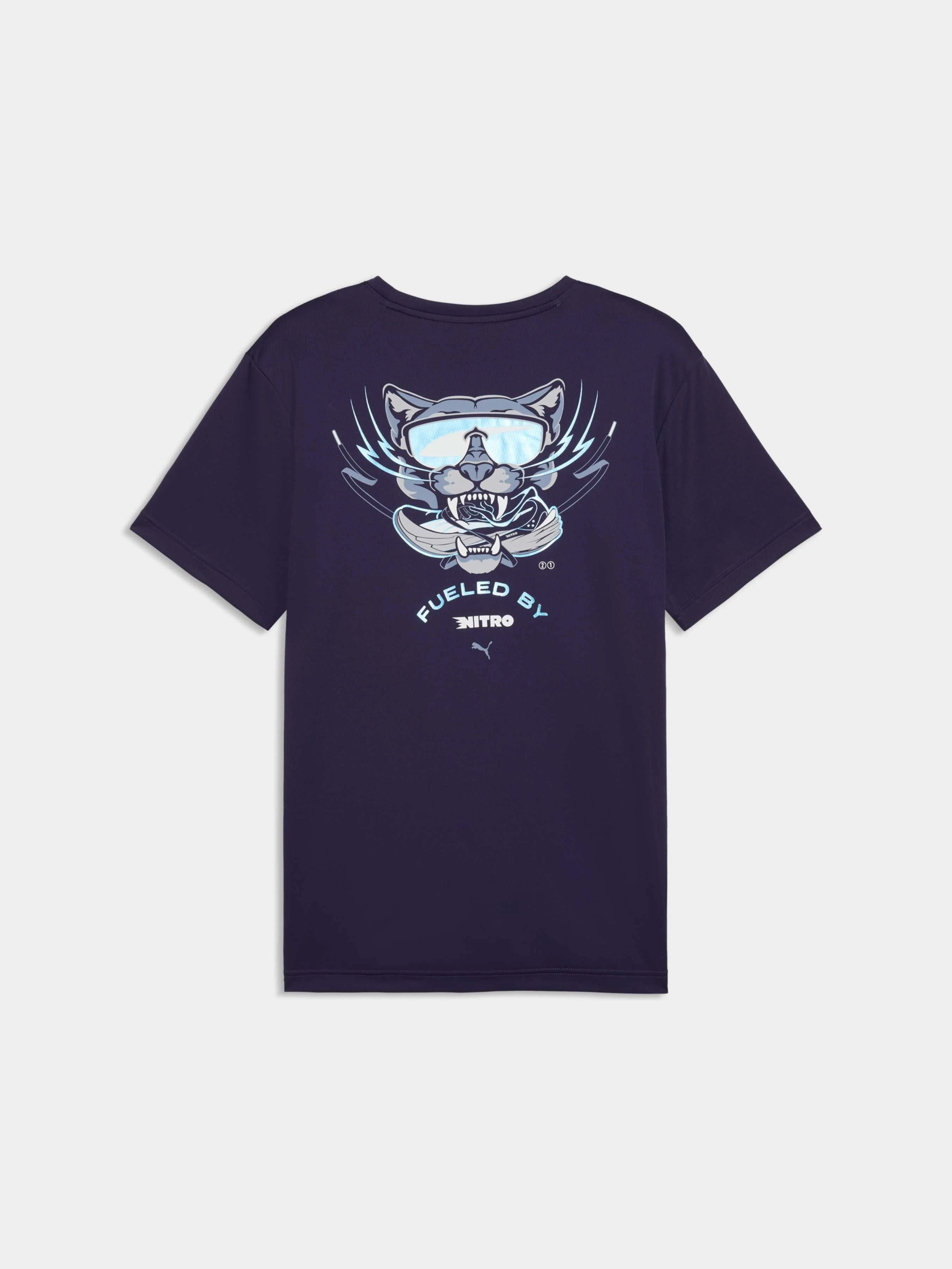 Чоловіча Спортивна футболка PUMA M Run Nitro Graphic Tee фото 2