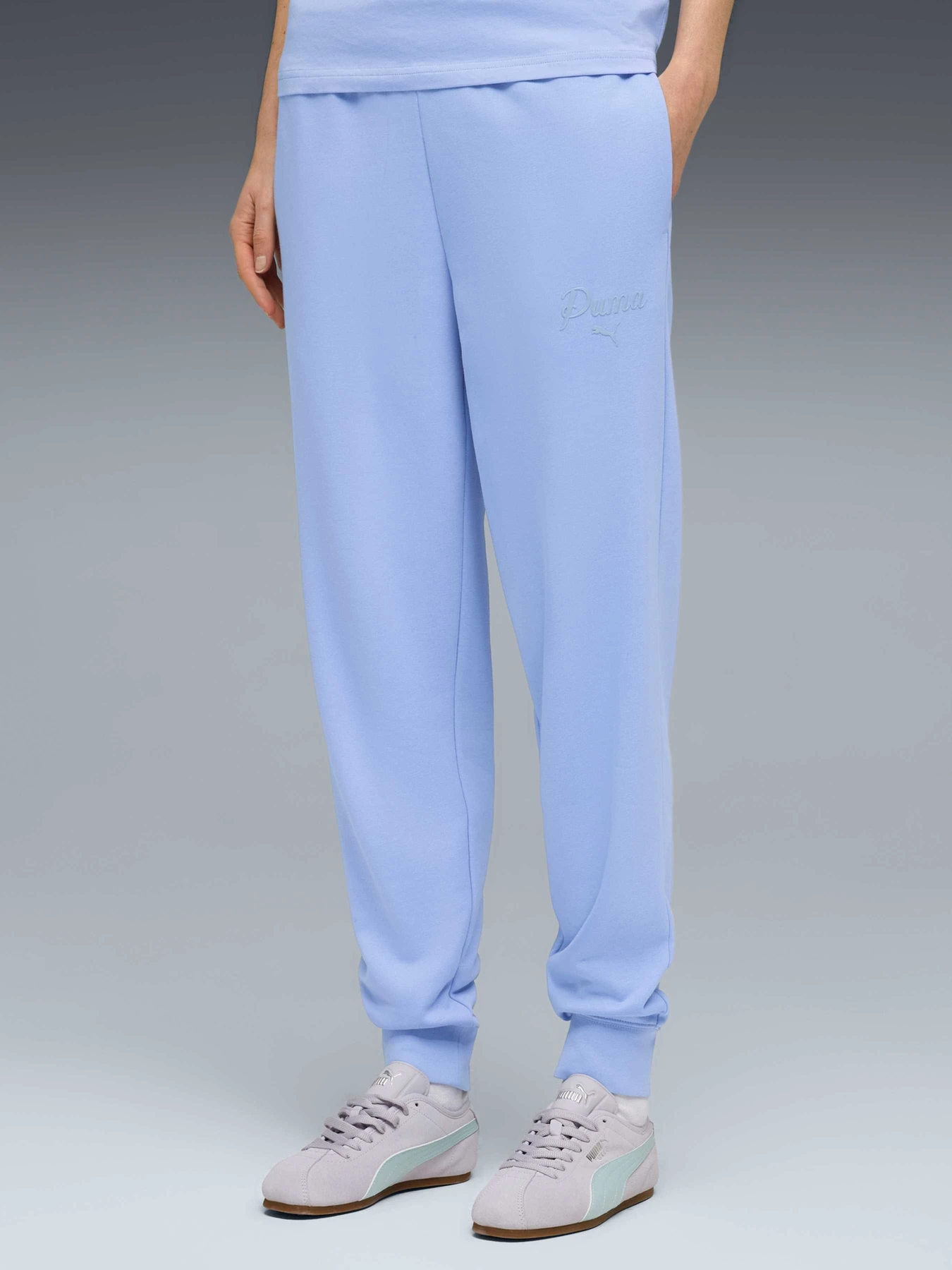 Брюки PUMA Ess Script Sweatpants модель 691763 Брюки PUMA Ess Script Sweatpants модель 691763 Фото