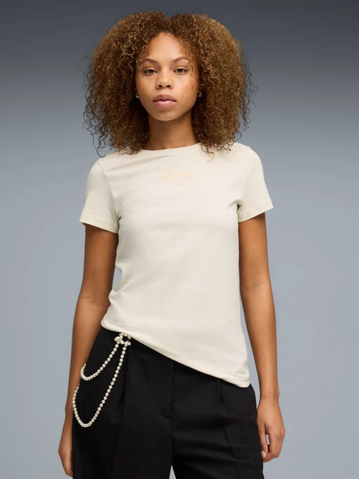 Жіноча Футболка PUMA Ess Script Tee фото 3