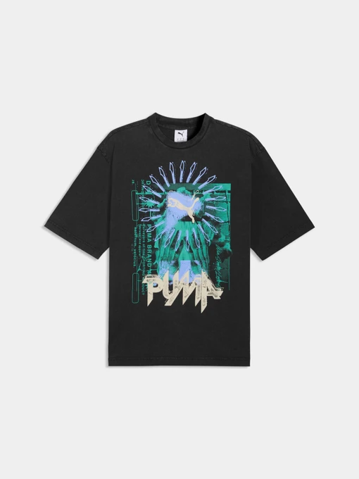 Футболки и поло PUMA Graphic Tee модель 634442 Фото