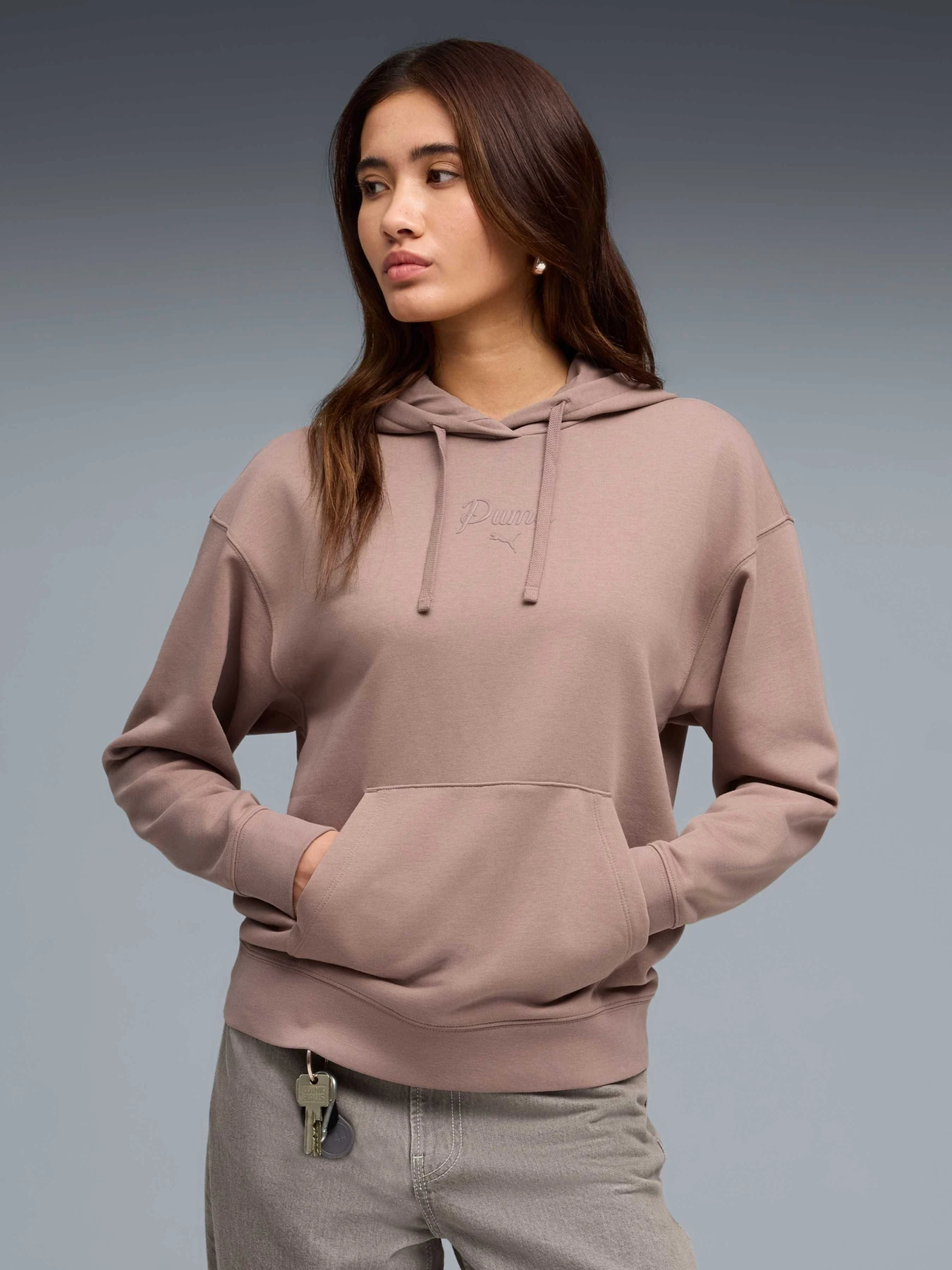 Худи и свитшоты PUMA Ess Script Hoodie модель 691761 Фото