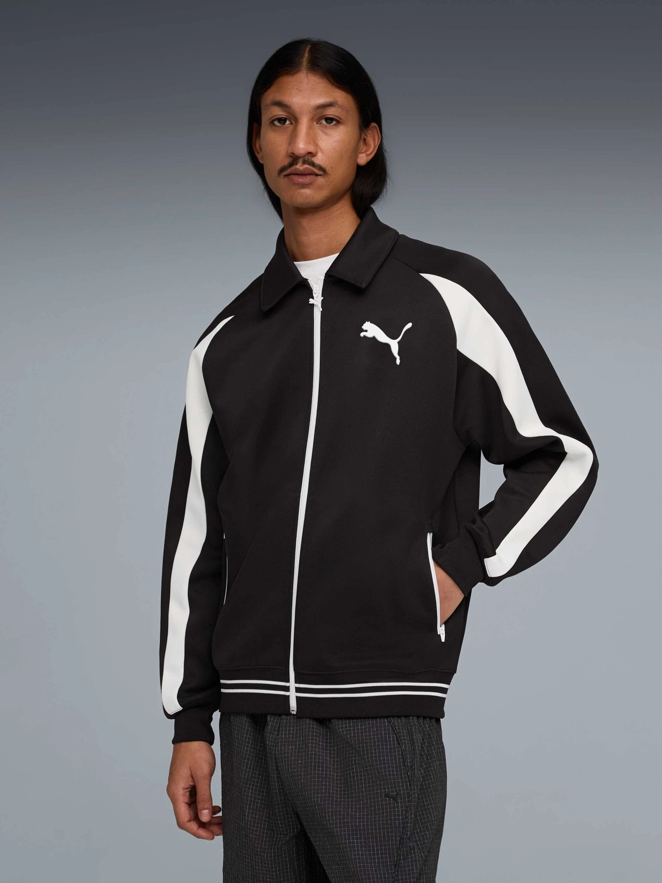 Худи и свитшоты PUMA T7 Relaxed Track Jacket модель 634400 Худи и свитшоты PUMA T7 Relaxed Track Jacket модель 634400 Фото
