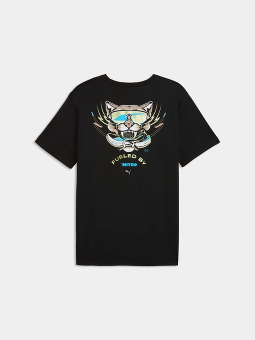 Чоловіча Спортивна футболка PUMA M Run Nitro Graphic Tee фото 2