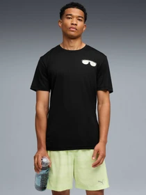 Футболки и поло PUMA M Run Nitro Graphic Tee модель 528449 Фото