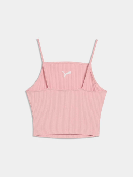 Жіноча Спортивна майка PUMA Wardrobe Ess Ribbed Tank Top фото 2