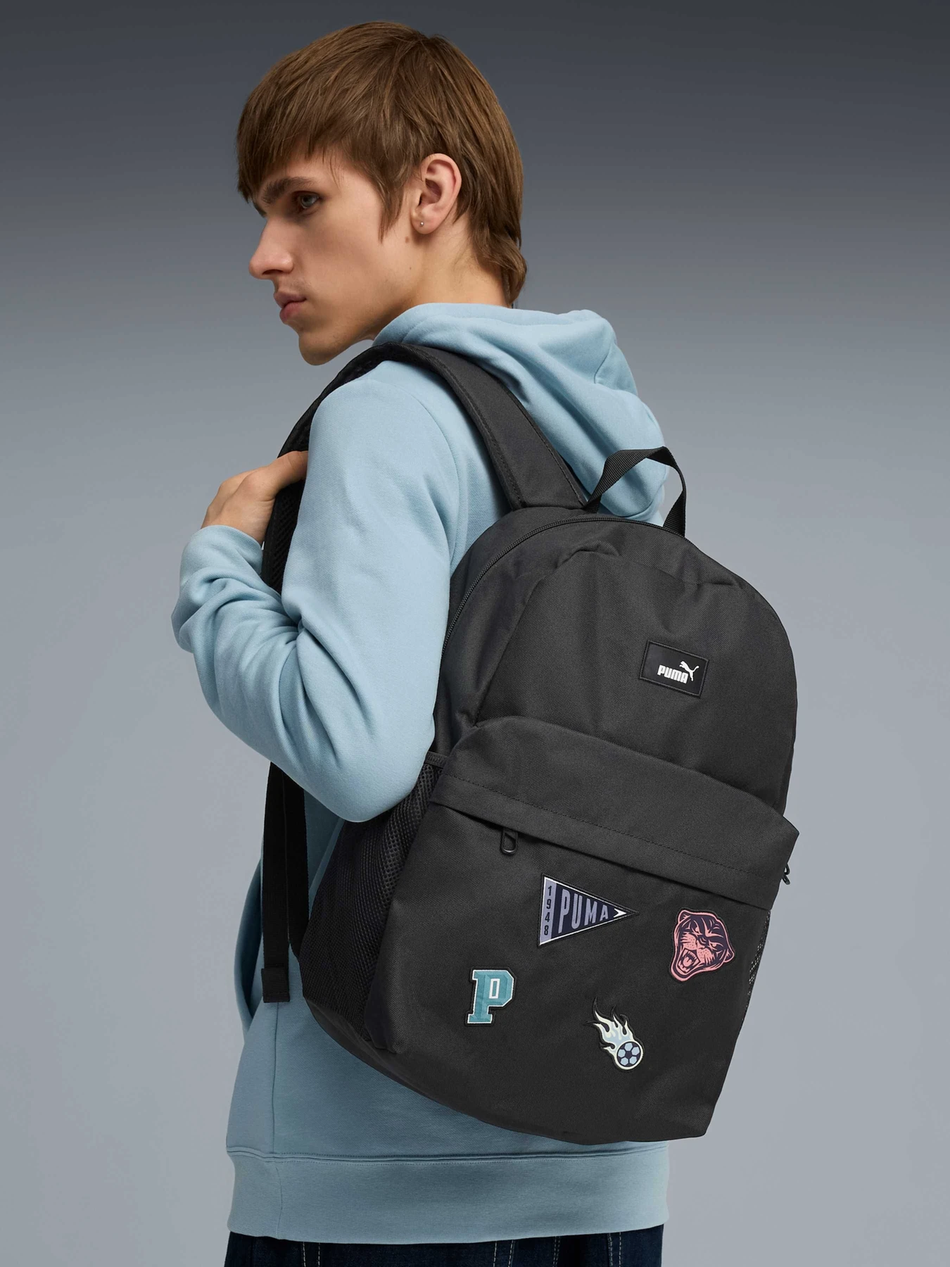 Рюкзаки PUMA Phase Patch Backpack модель 092196 Фото