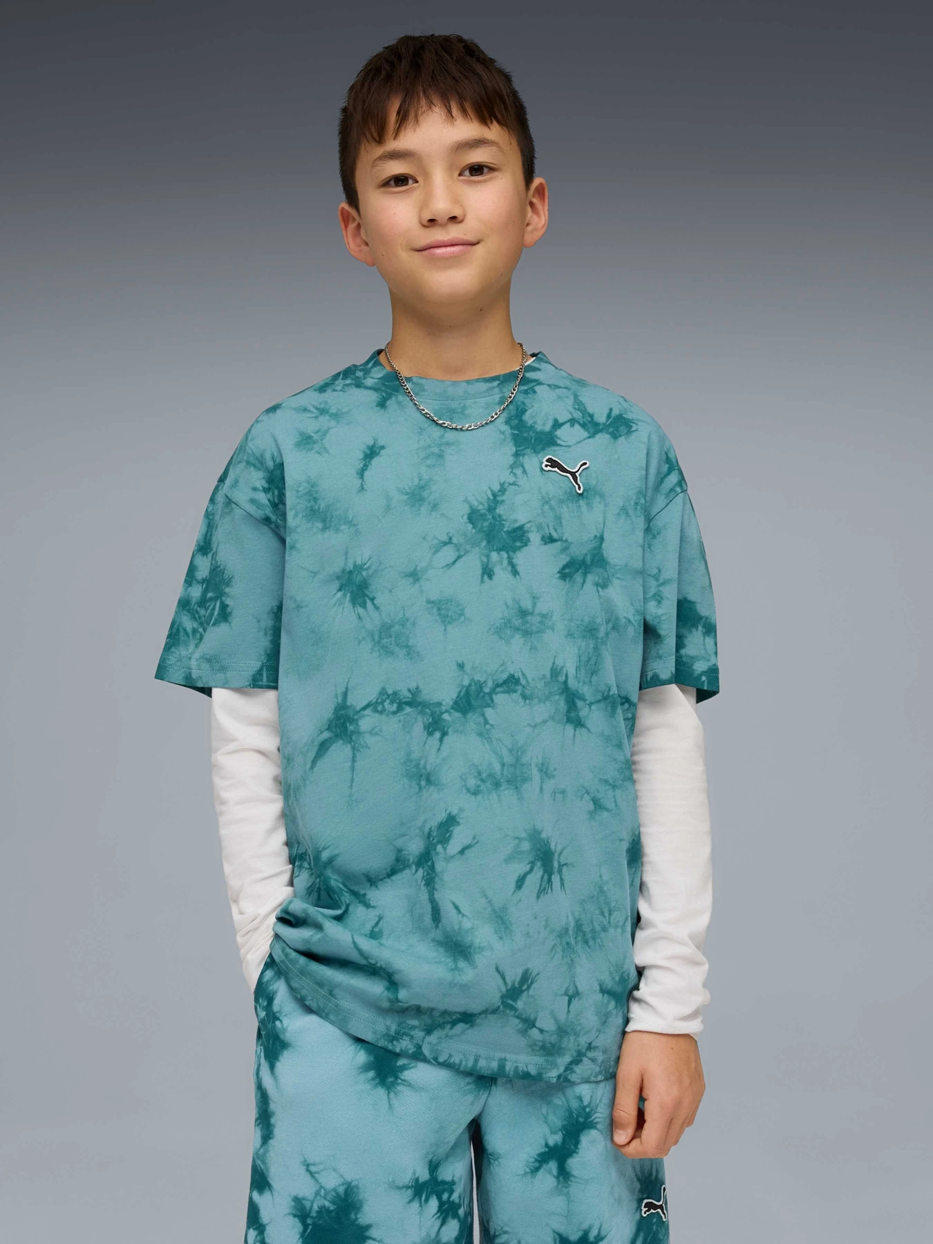 Футболки и поло PUMA Ess Relaxed Tie-dye Tee модель 692106 Фото