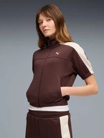 Худи и свитшоты PUMA T7 Short Sleeve Jacket модель 634621 Фото