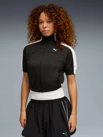 Худи и свитшоты PUMA T7 Short Sleeve Jacket модель 634621 Фото