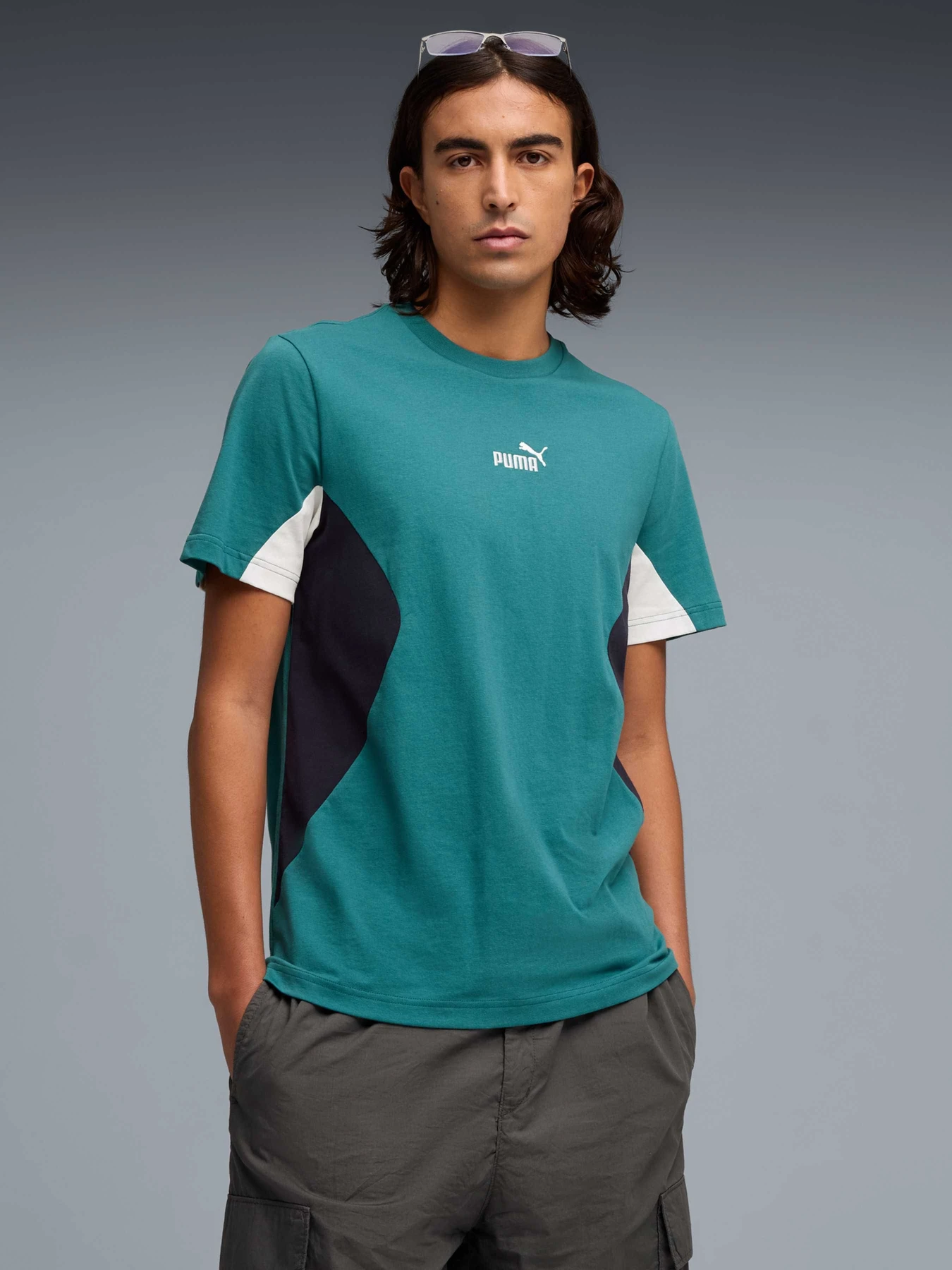 Футболки и поло PUMA Ess Block Tee модель 691698 Фото