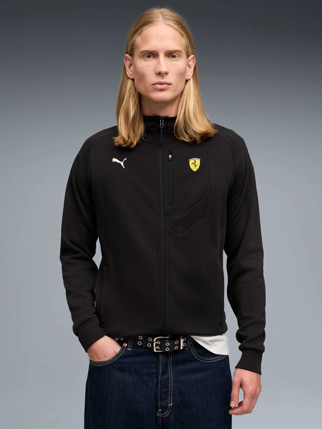 Худи и свитшоты PUMA Ferrari Hdd Pm1 Sweat Jacket модель 634243 Худи и свитшоты PUMA Ferrari Hdd Pm1 Sweat Jacket модель 634243 Фото
