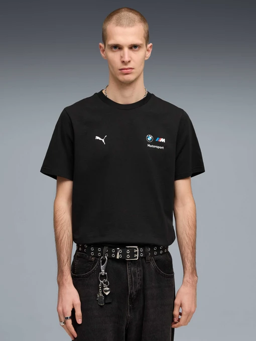 Чоловіча Футболка PUMA Bmw Mms Ess Logo Tee фото 3