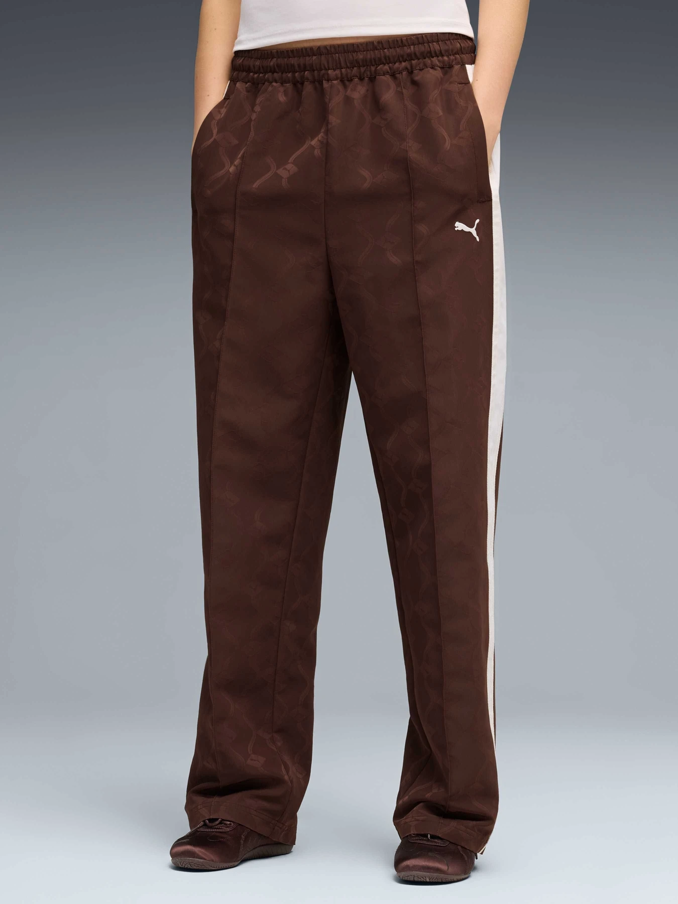 Брюки PUMA T7 Jacquarded Woven Pants Op модель 634557 Брюки PUMA T7 Jacquarded Woven Pants Op модель 634557 Фото
