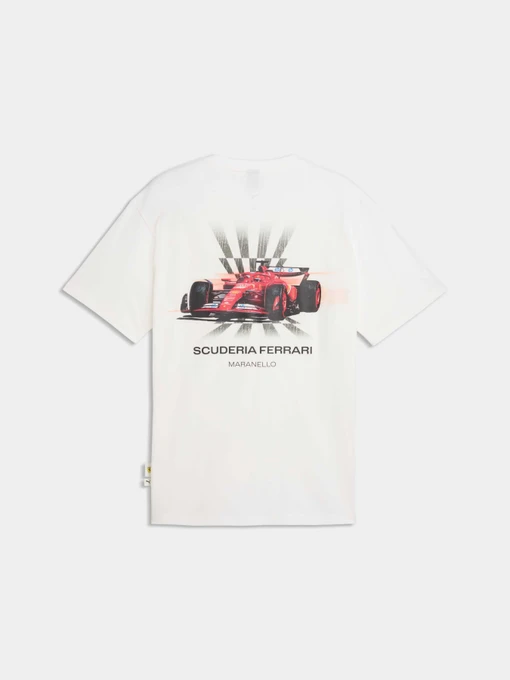 Чоловіча Футболка PUMA Ferrari Car Graphic Tee Ii фото 2