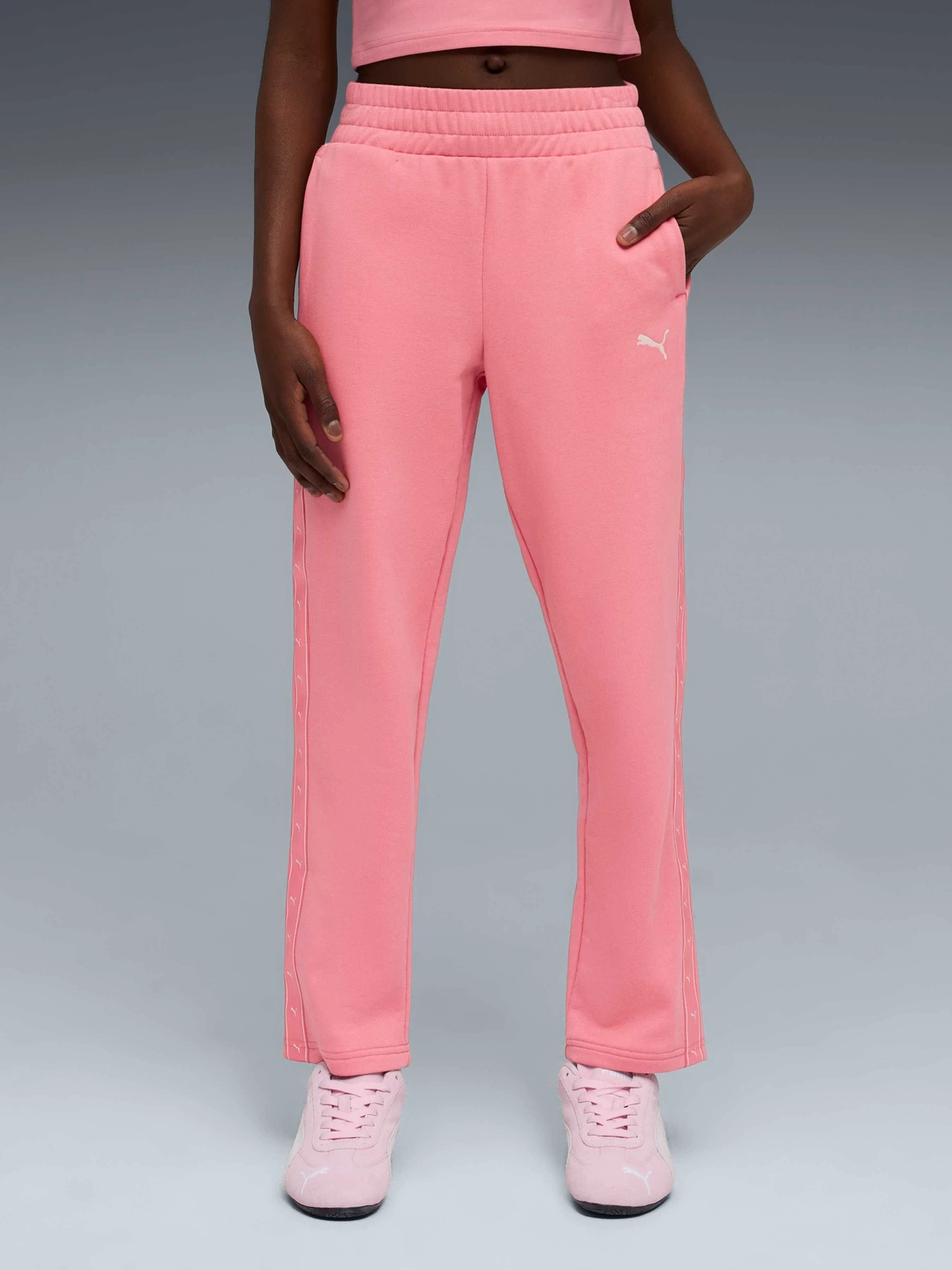 Брюки PUMA Ess Tape High Waist Relaxed модель 691734 Фото