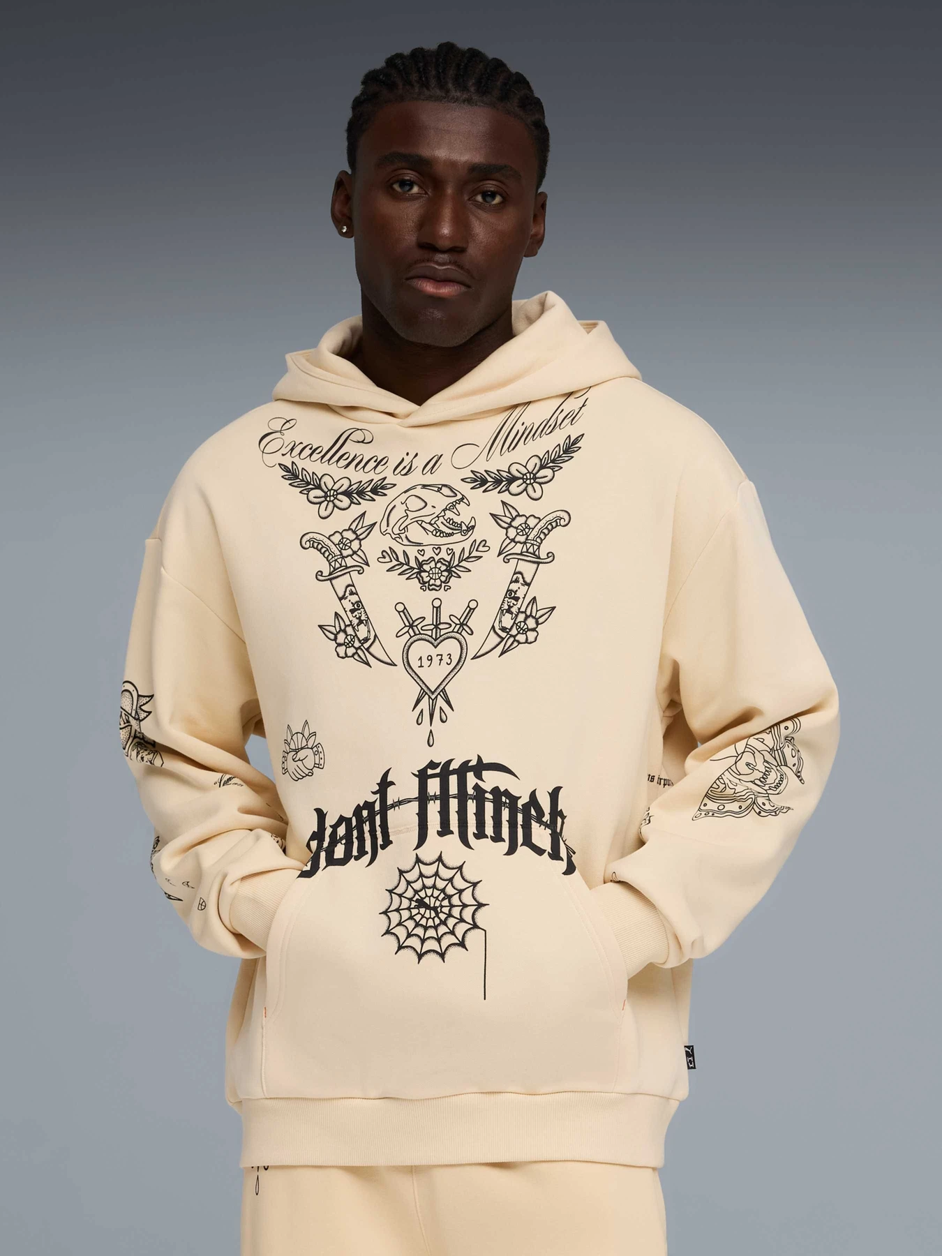 Худи и свитшоты PUMA Swish N' Ink Hoodie модель 634655 Фото