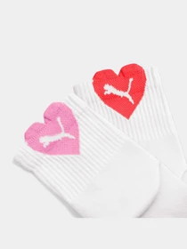Шкарпетки та гольфи PUMA Women Heart Logo Short модель 938555 Фото