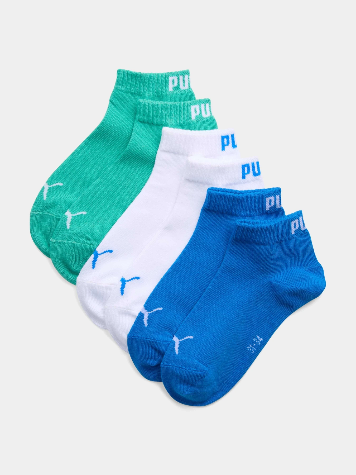 Носки и гольфы PUMA Kids Plain Quarter 3p модель 938809 Носки и гольфы PUMA Kids Plain Quarter 3p модель 938809 Фото