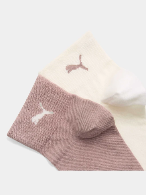 PUMA Women Quarter 2p Набір шкарпеток колір бежевий фото 2