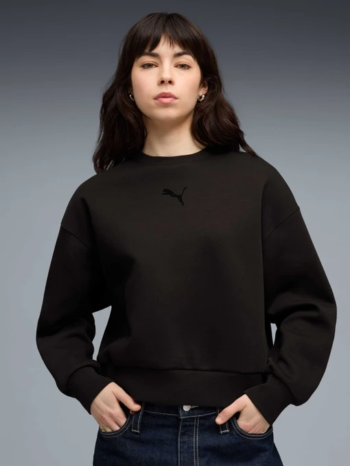 Жіночий Світшот PUMA Ess Elevated Crew Dk фото 3