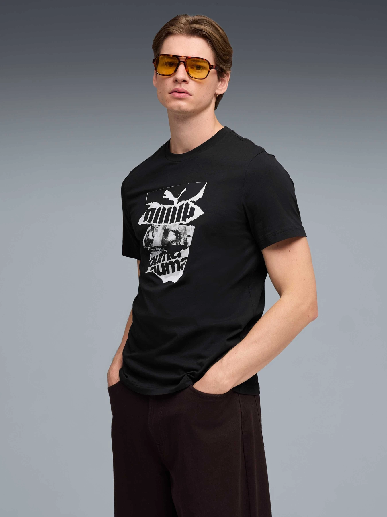 Футболки и поло PUMA Graphic Tee модель 693010 Футболки и поло PUMA Graphic Tee модель 693010 Фото