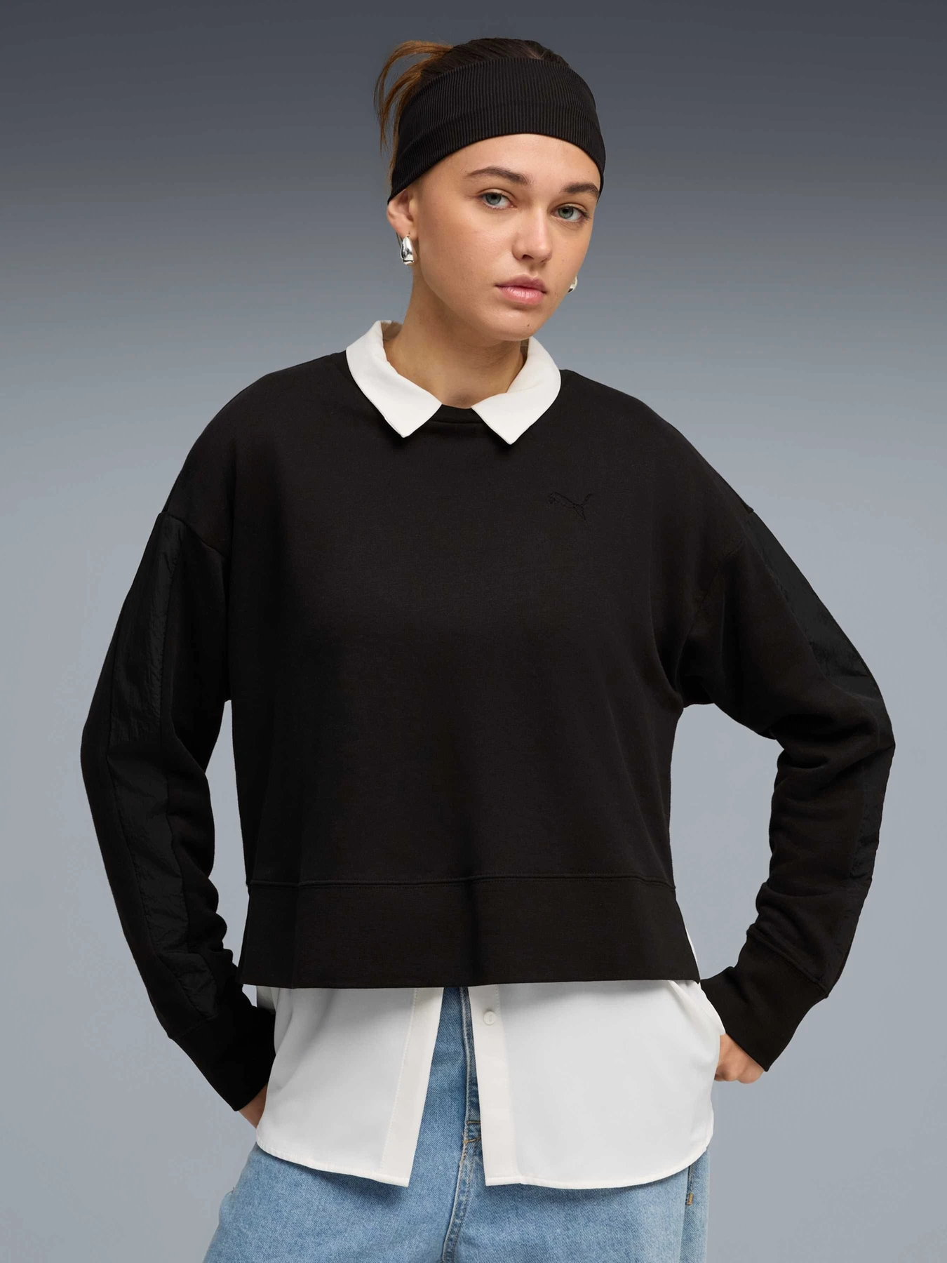 Худи и свитшоты PUMA Her Relaxed Crew модель 691885 Худи и свитшоты PUMA Her Relaxed Crew модель 691885 Фото