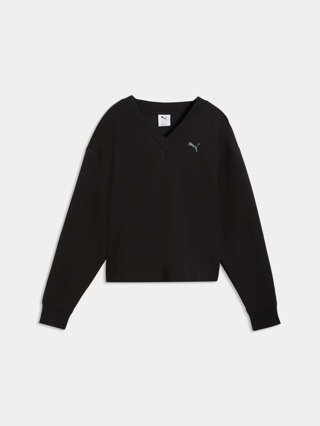 Худі та світшоти PUMA Ess Elevated V-neck Crew Dk модель 691816 Фото