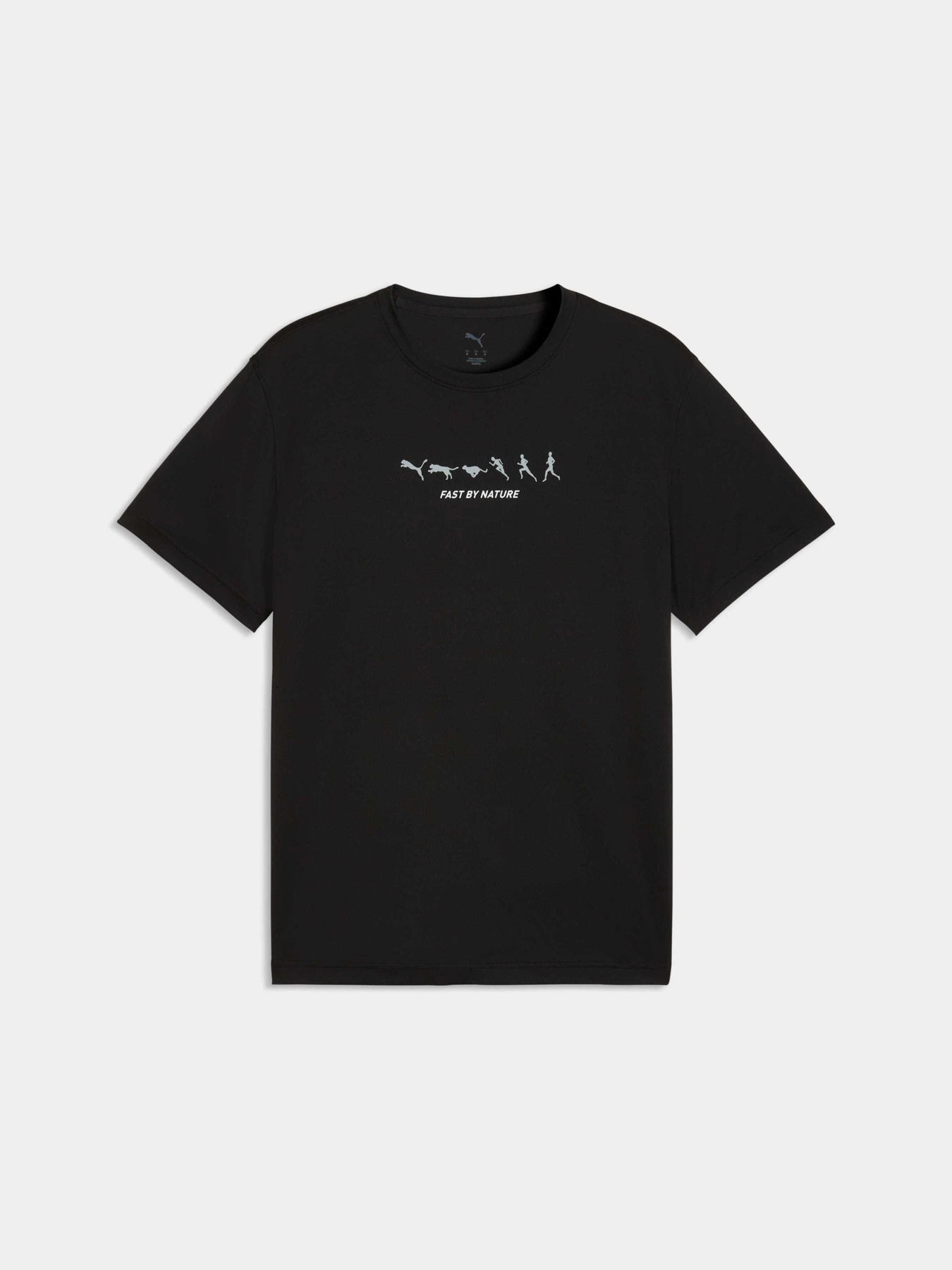 Футболки и поло PUMA M Run Slogan Graphic Tee модель 528973 Футболки и поло PUMA M Run Slogan Graphic Tee модель 528973 Фото