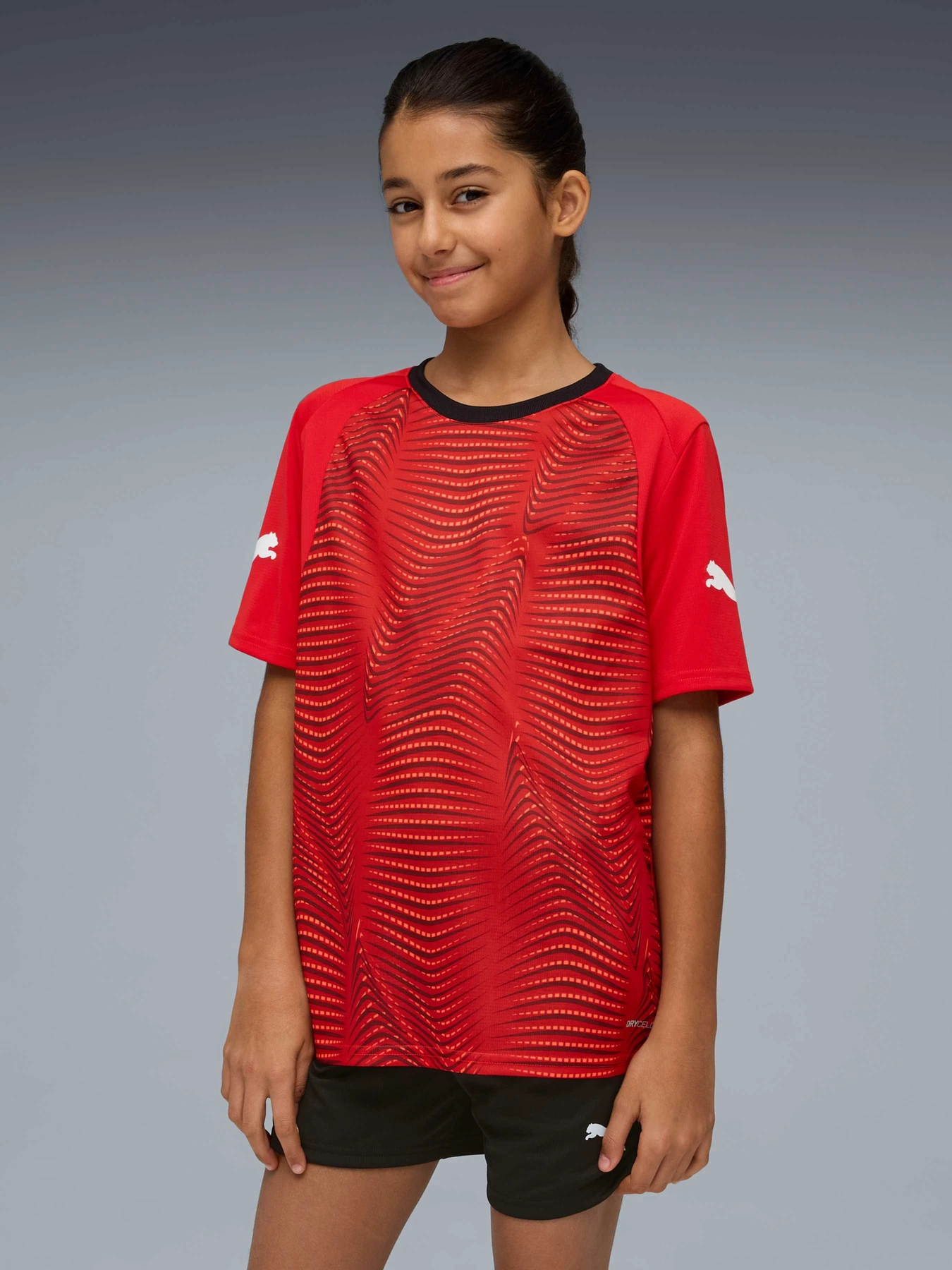 Футболки и поло PUMA Individualfinal Jersey Jr модель 660425 Футболки и поло PUMA Individualfinal Jersey Jr модель 660425 Фото