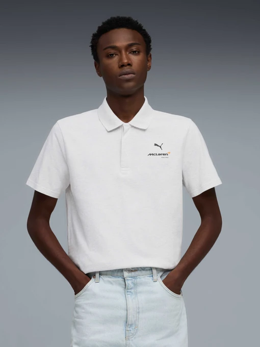 Чоловіча Спортивна футболка PUMA Mclaren Small Logo Polo фото 3